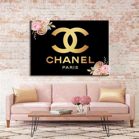 chanel perfume wall decor|free printable chanel wall art.